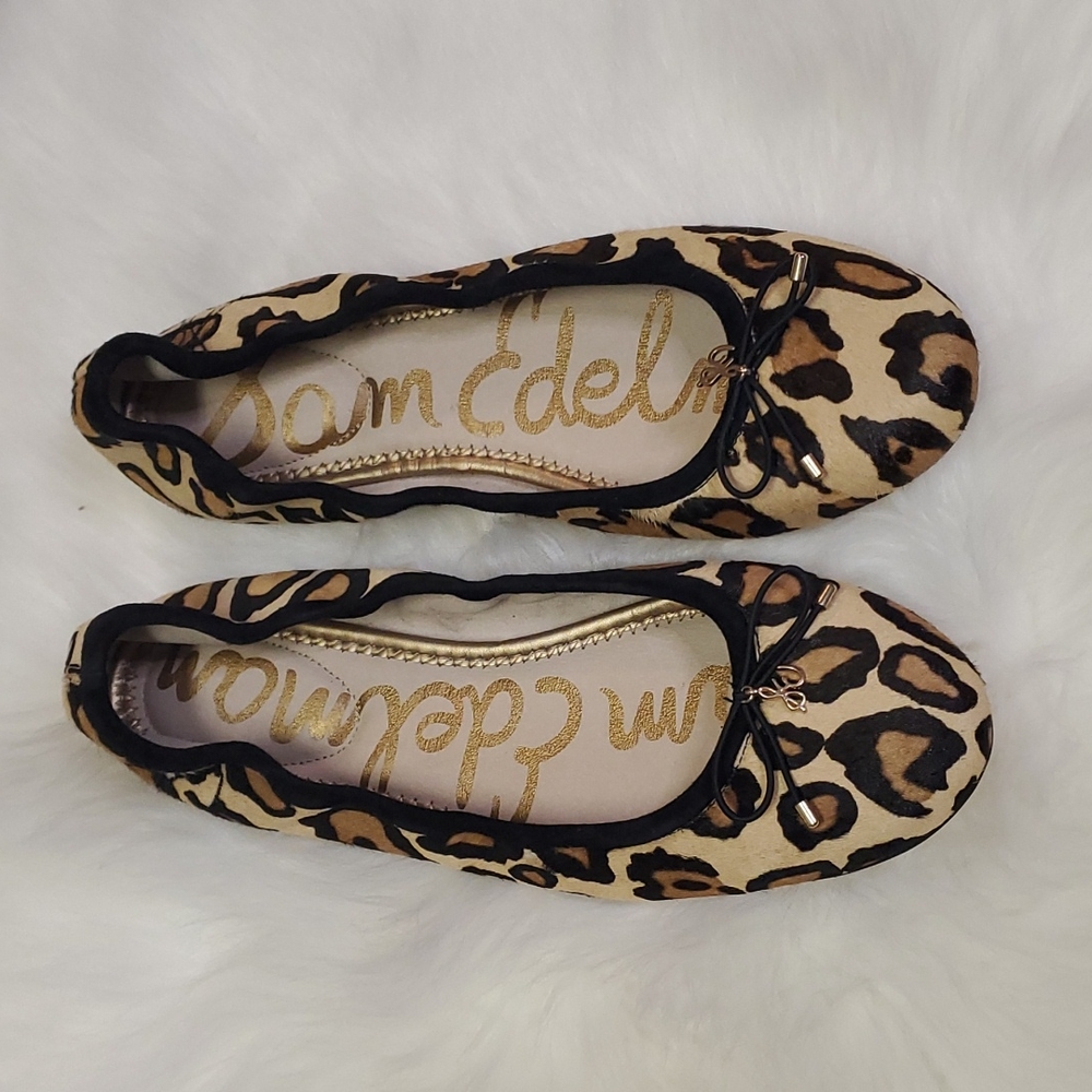 Sam Edelman Leopard Felicia Flats